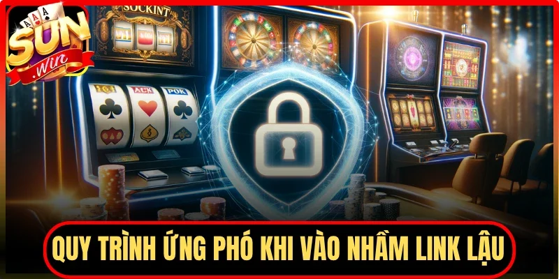 Quy trình ứng phó khi vào nhầm link lậu